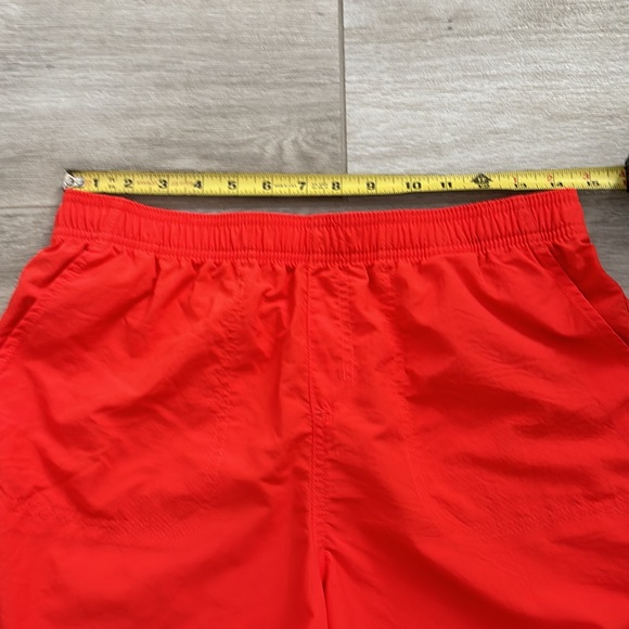 Columbia Orange Shorts Size Medium With Pockets - Picture 7 of 16